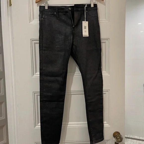 NWT - AG Farrah Skinny Jeans Size 27 in Gunmetal